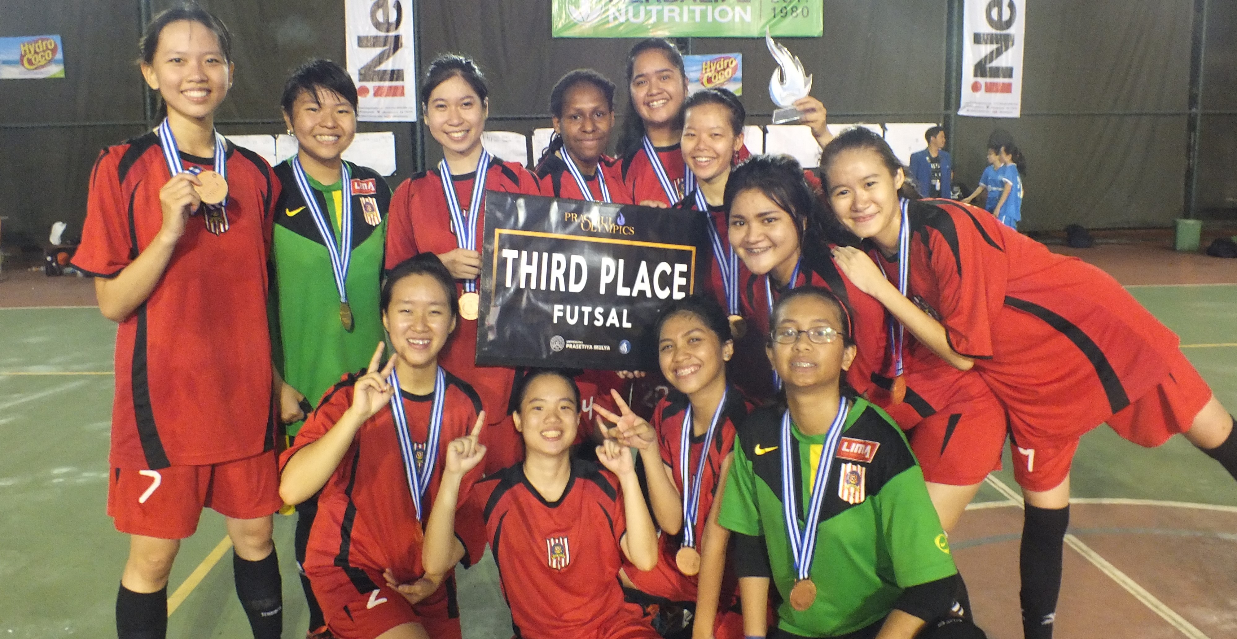 PRASMUL OLYMPICS 2016 (TIM FUTSAL PUTRI KEMANGGISAN)