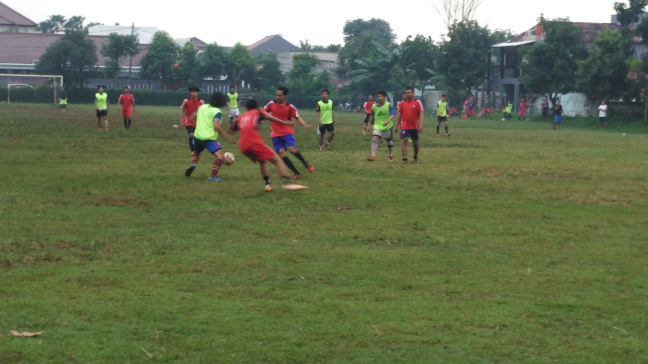 Cara melakukan Formasi dalam permainan Sepak Bola