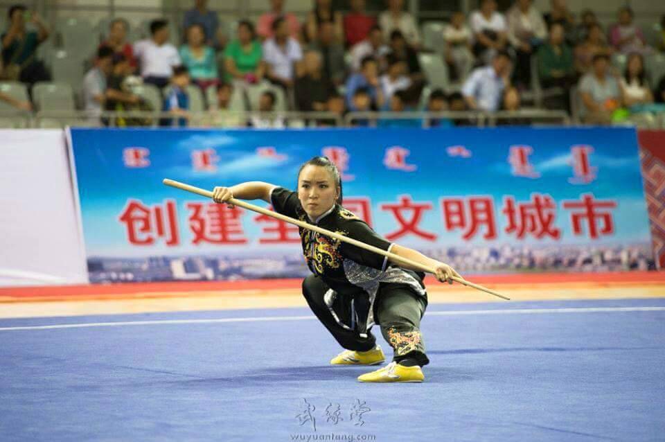 Anggota UKM SepakBola juara wushu nasional yang mendunia