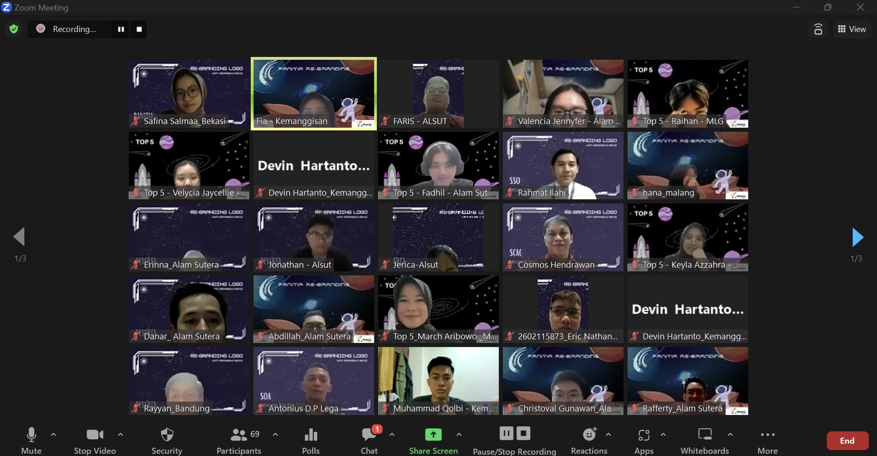 Re-Branding Logo & Pengesahan Nama UKM Futsal Binus