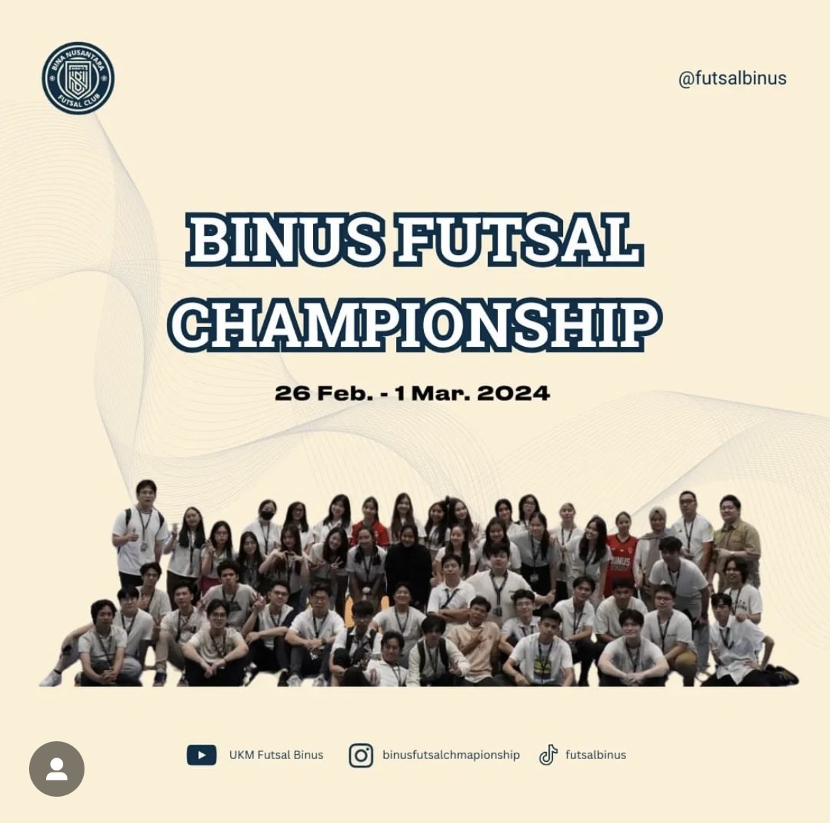 BINUS FUTSAL CHAMPIONSHIP 2024