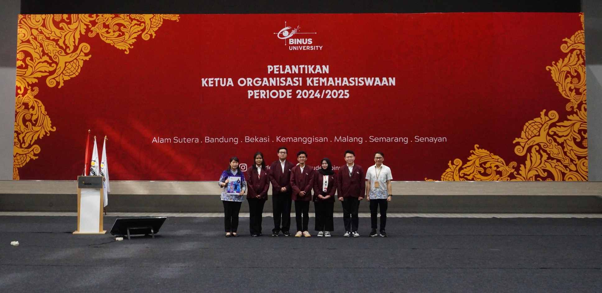 Pelantikan Ketua Organisasi Kemahasiswaan Periode 2024-2025
