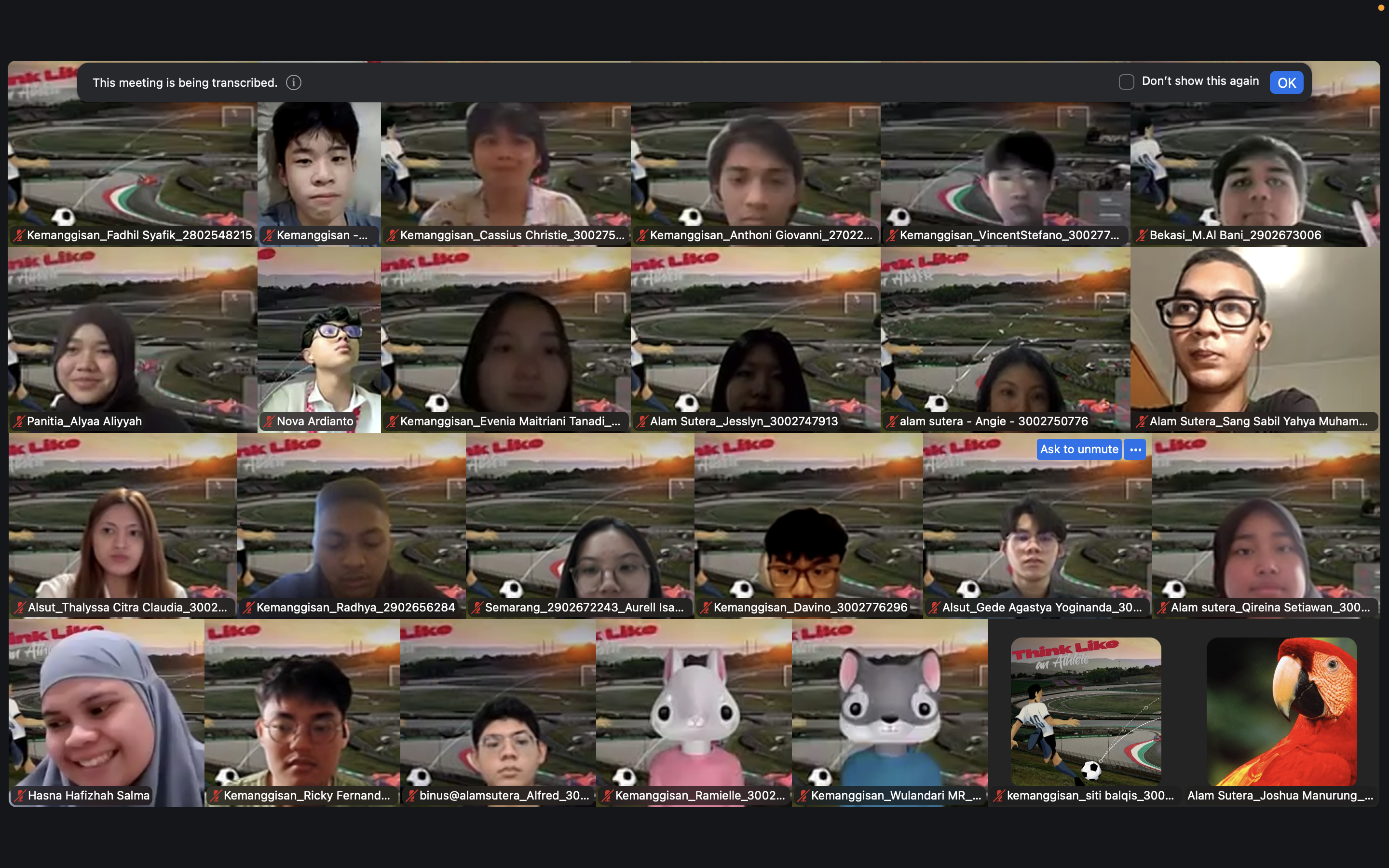 Webinar Mindset On Court  : Think Like an Athlete