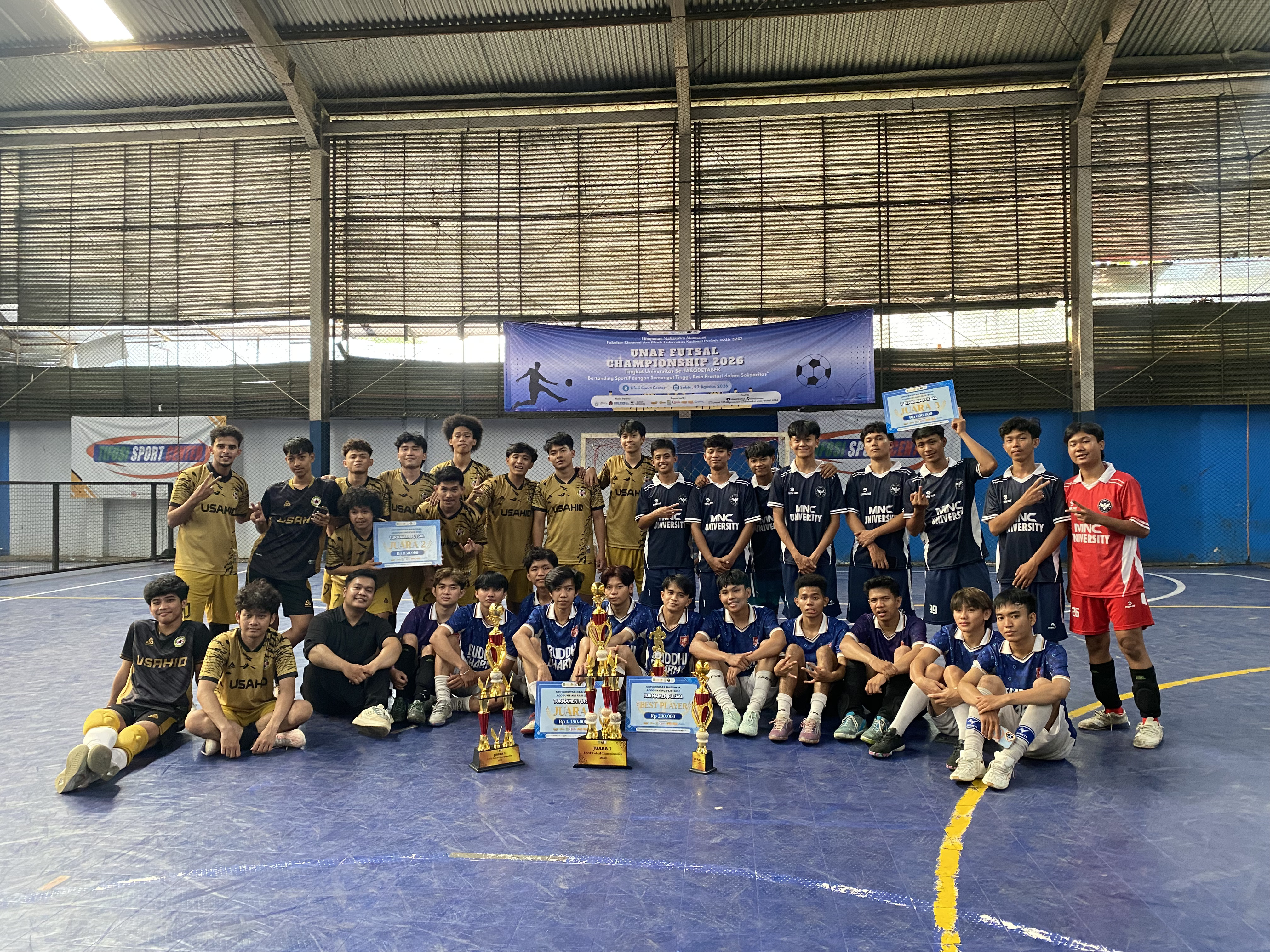 Chasing Victory: UKM Futsal BINUS University di UNAF 2026