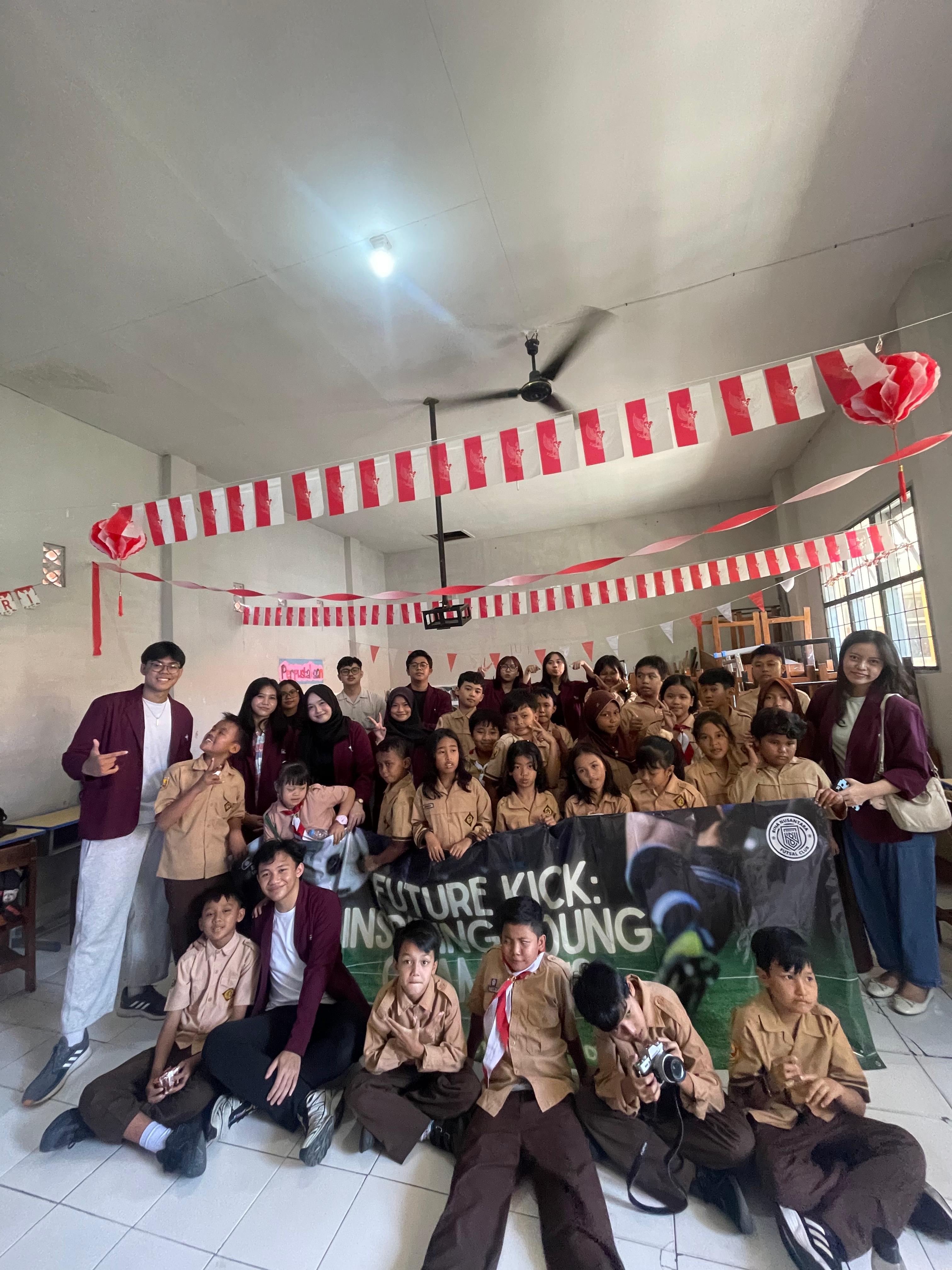 Pengabdian kepada Masyarakat (PKM) UKM Futsal BINUS Bandung 2026