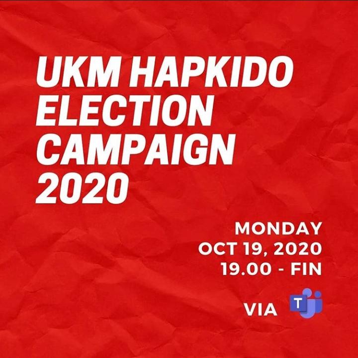 UKM HAPKIDO ELECTION CAMPAIGN 2020