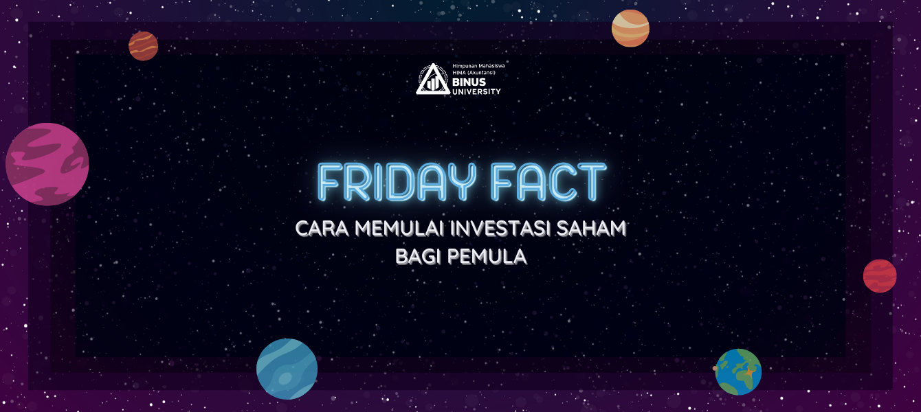 Friday Fact: Cara Memulai Investasi Saham bagi Pemula