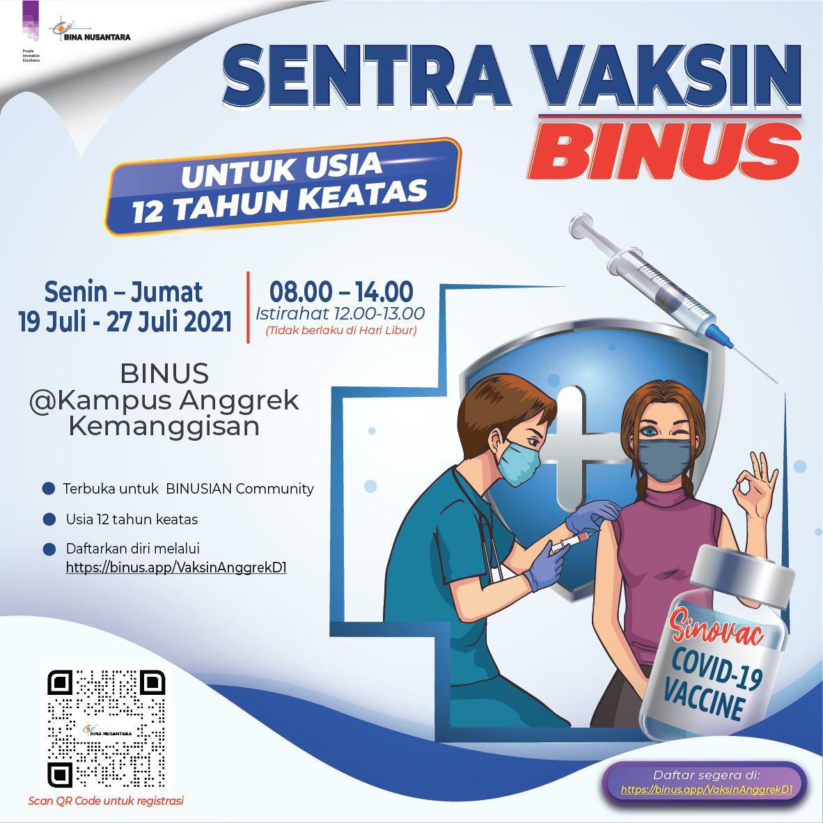 Sentra Vaksin BINUS
