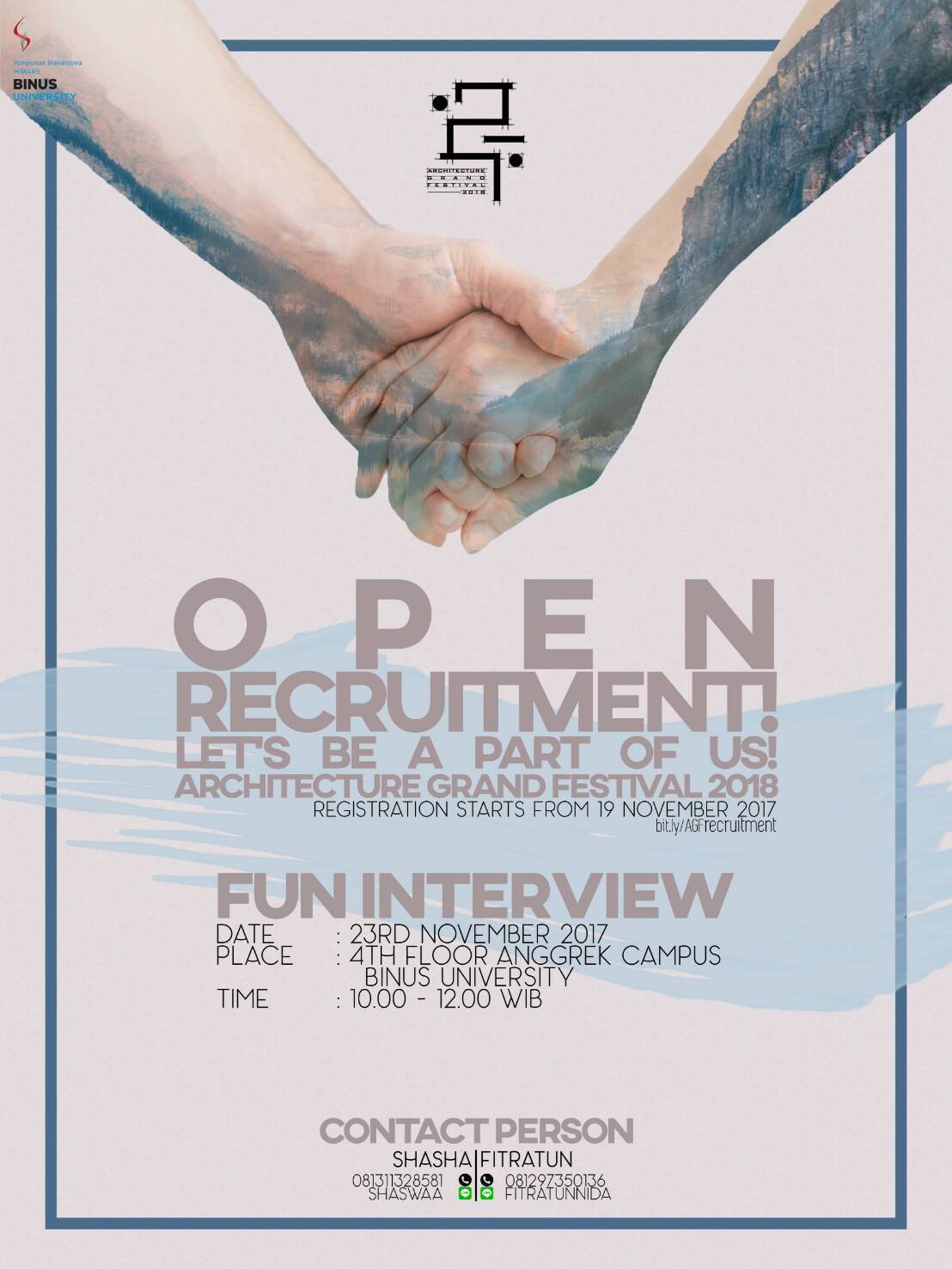 AGF 2018 LOOKIN FOR CREW!