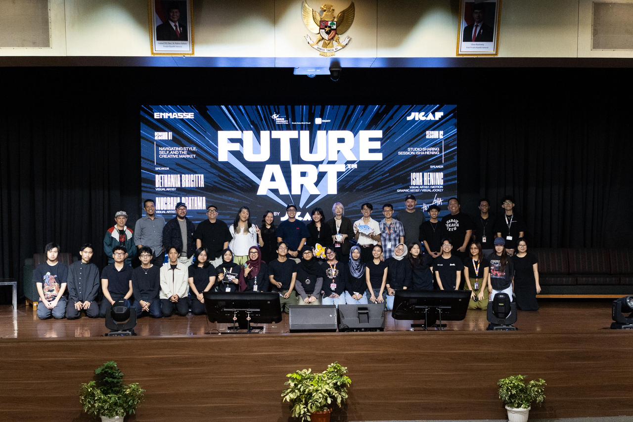 JICAF x HIMDKV : FUTURE ART by JICAF GOES TO BINUS @KMG