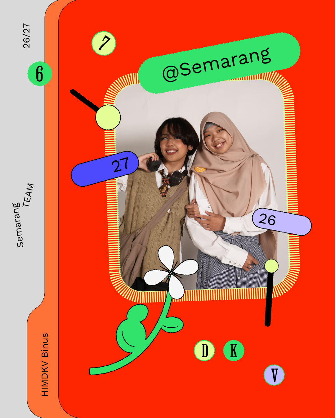BINUS Vanya Salsabila Susanto Putri & Kaiana Trea Maulana