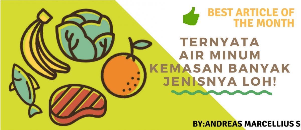 TERNYATA AIR MINUM KEMASAN BANYAK JENISNYA LOH!