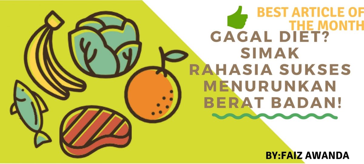 GAGAL DIET? SIMAK RAHASIA SUKSES MENURUNKAN BERAT BADAN!