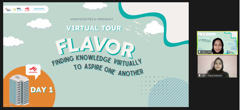 HTST 4 (HIMFOODTECH Togetherness and Study Tour): FLAVOR – Finding Knowledge Virtually to Aspire One Another