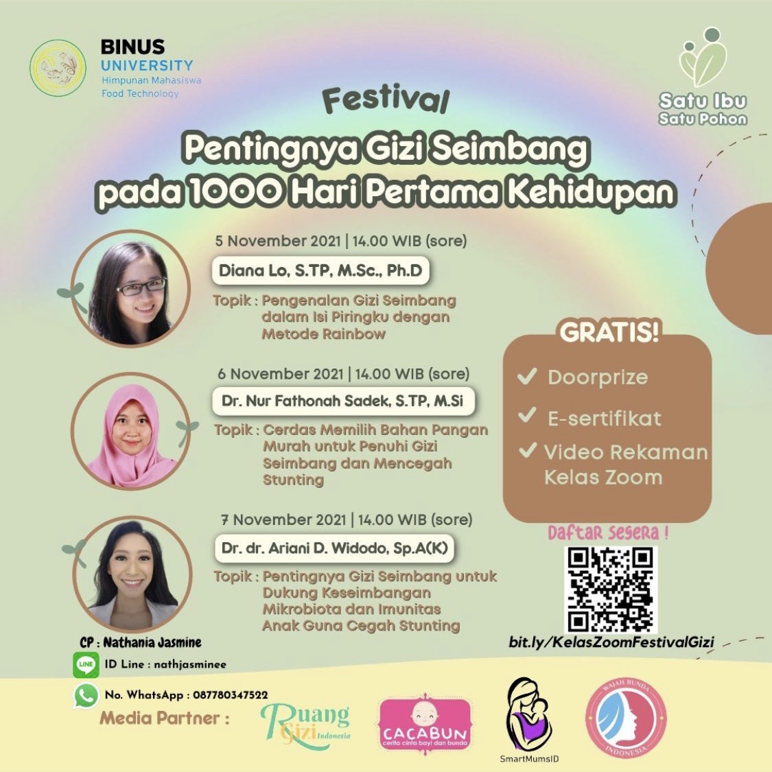 PPM: Festival Pentingnya Gizi Seimbang pada 1000 Hari Pertama Kehidupan