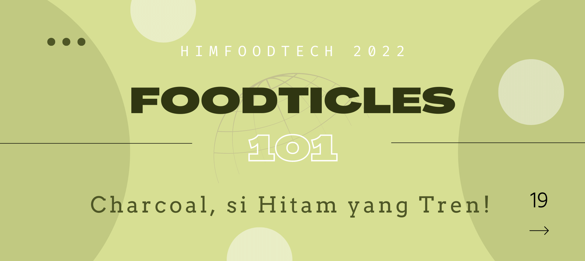 Charcoal, si Hitam yang Tren!