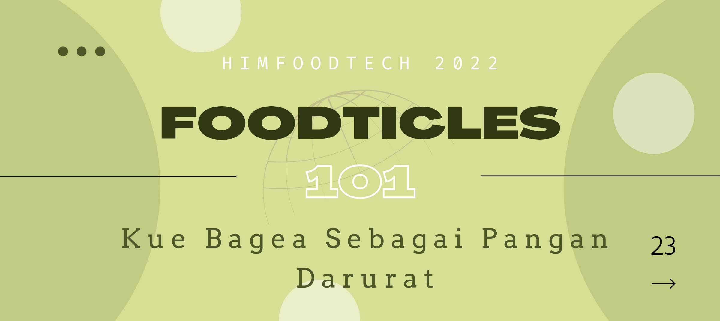 KUE BAGEA SEBAGAI PANGAN DARURAT