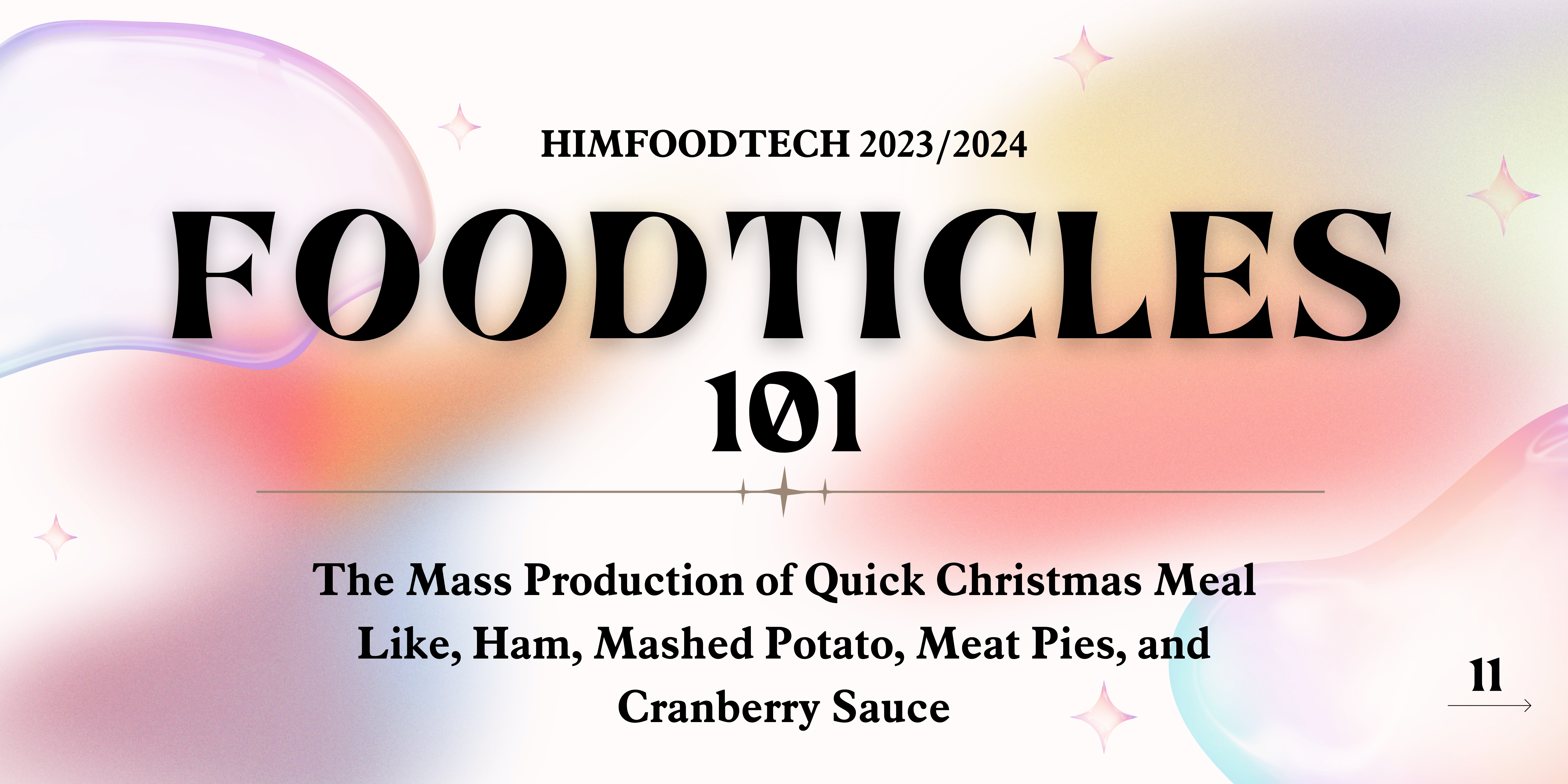 The Mass Production of Quick Christmas Meal Like, Ham, Mashed Potato, Meat Pies,  and Cranberry Sauce
