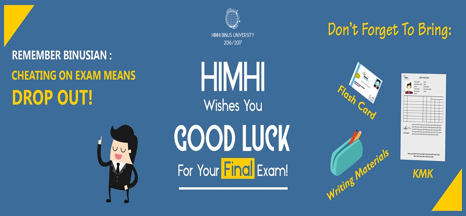 Selamat Menempuh Ujian Akhir Semester