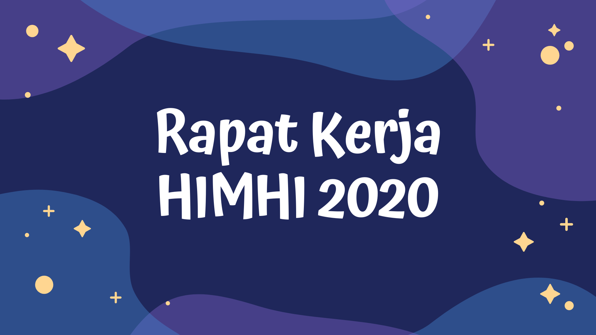 RAPAT KERJA HIMHI 2020