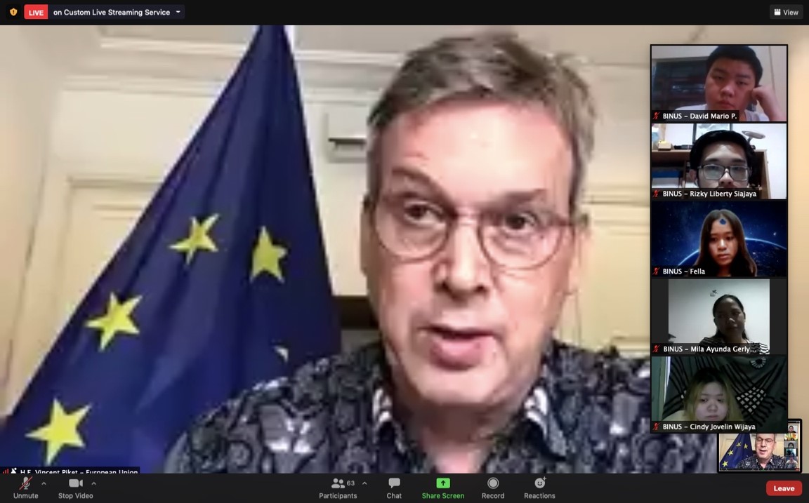 FPCI Ambassadorial Lecture (EU: COVID-19, Vaccines, Recovery, and International Cooperation)