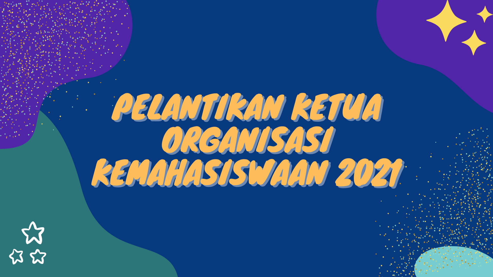 Pelantikan Ketua Organisasi Kemahasiswaan Periode 2021-2022