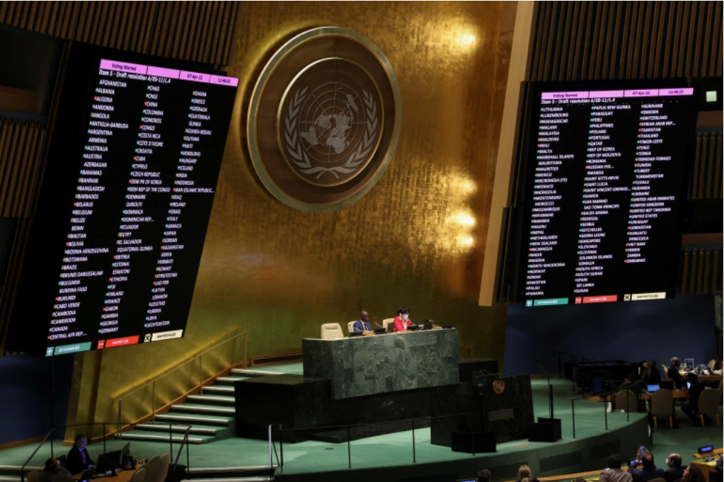 Buah Pelanggaran HAM dalam Perang Rusia-Ukraina: Suspensi Rusia dalam Human Rights Council oleh PBB
