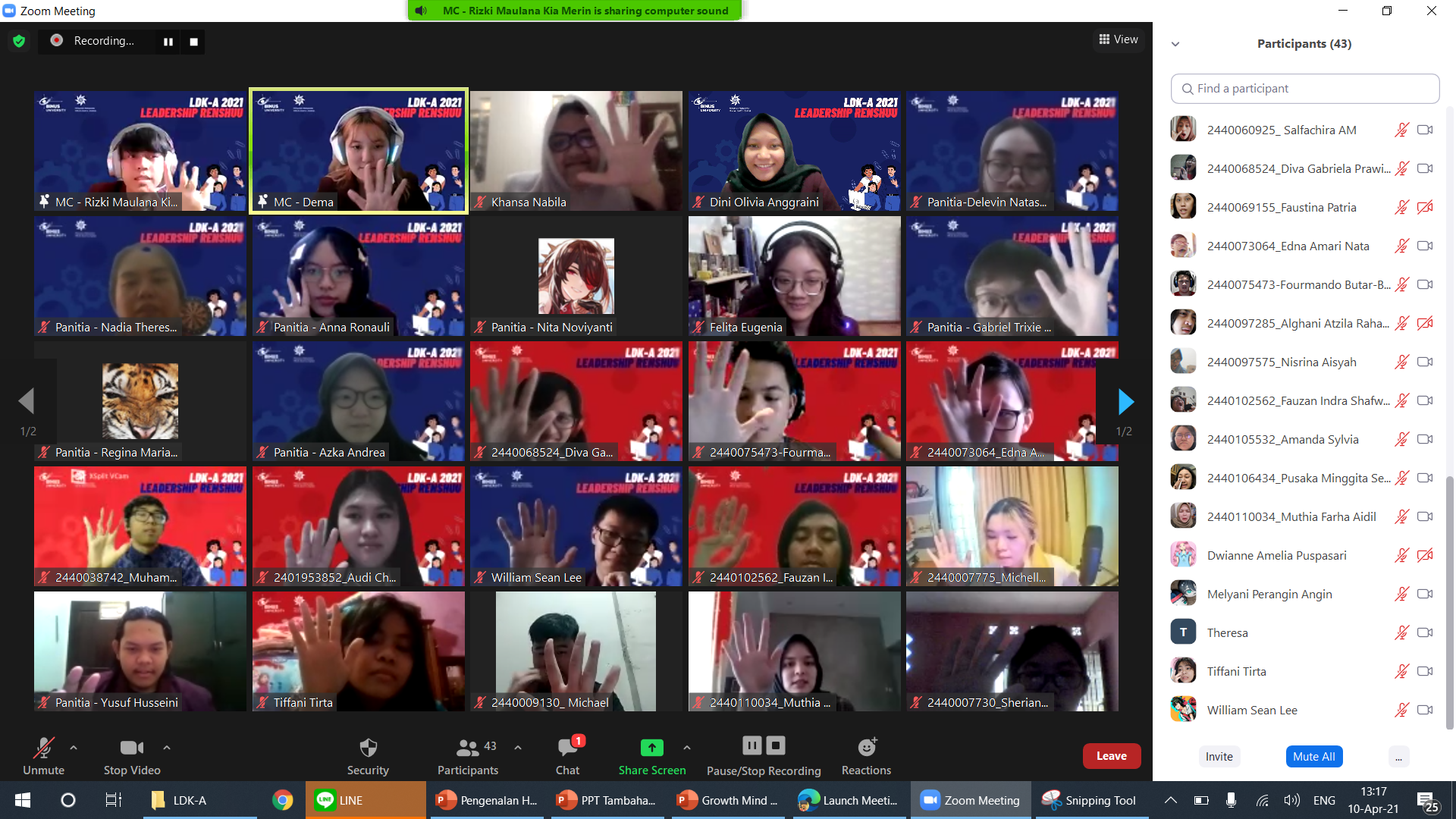 LDK-A HIMJA 2021 Day-1