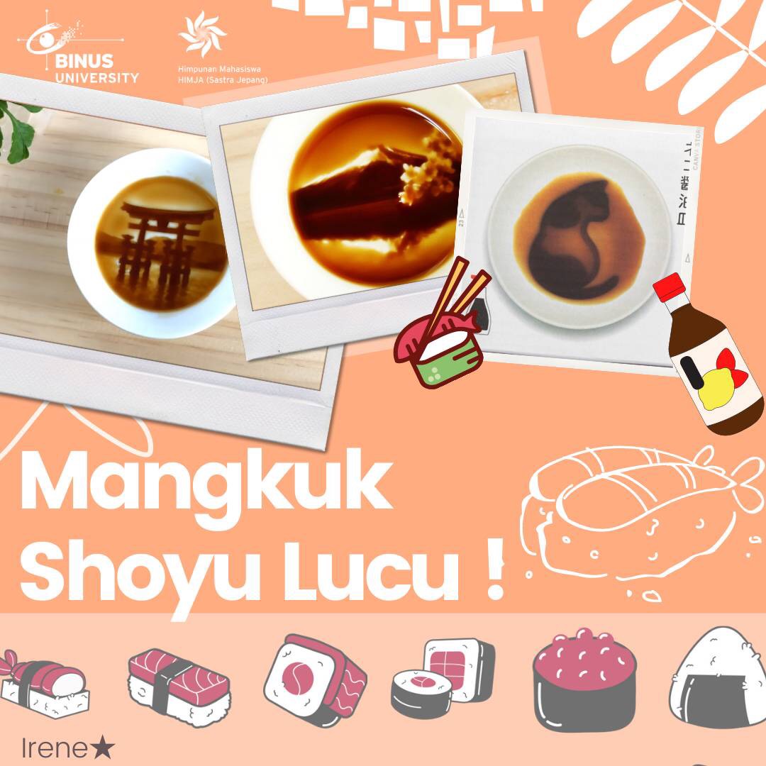 Mangkuk Shoyu yang Menggemaskan untuk Pecinta Sushi!