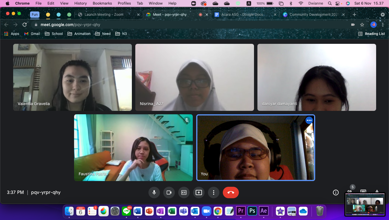 Rapat Active Student Gathering 2021
