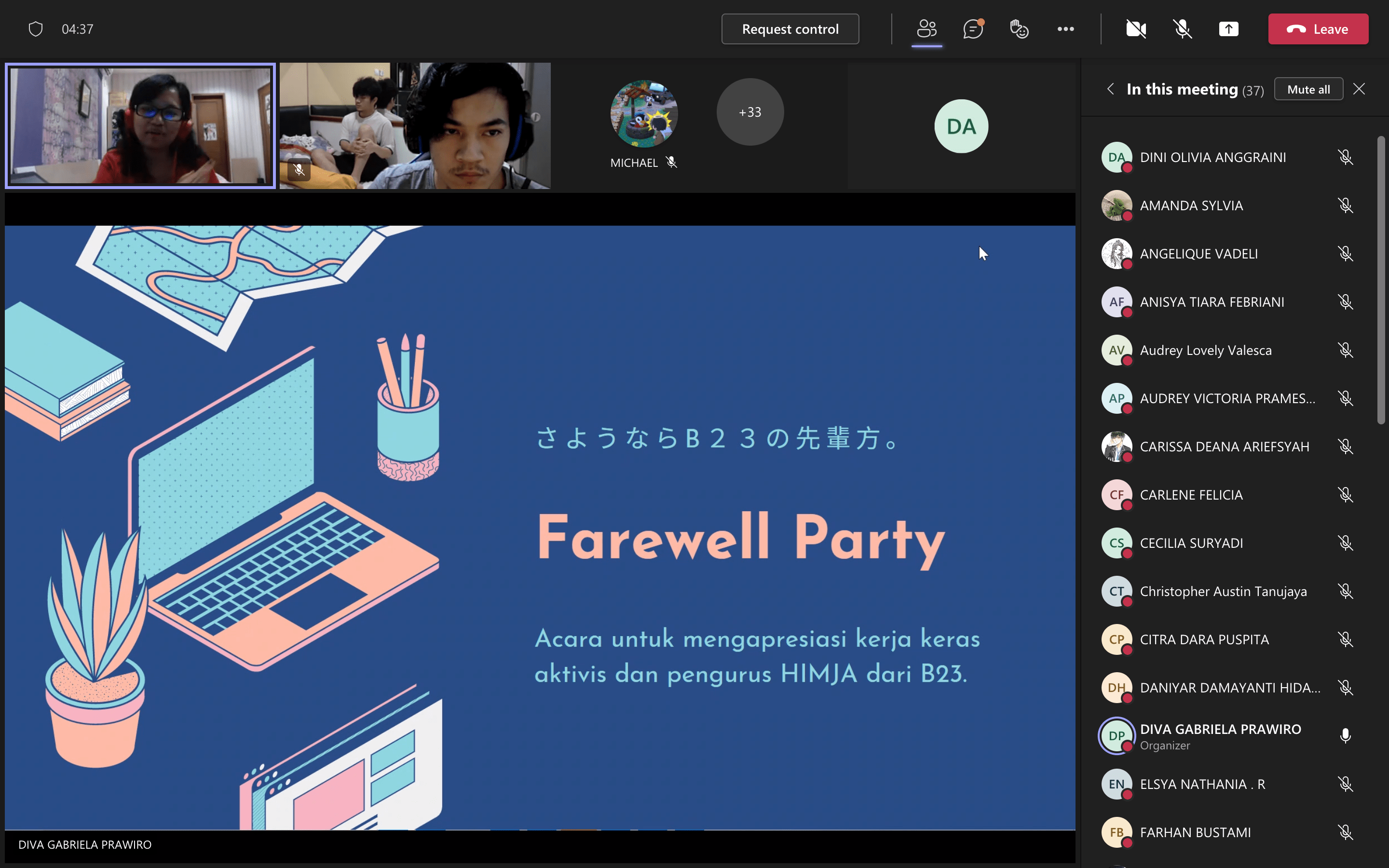 Briefing Farewell Party 2022