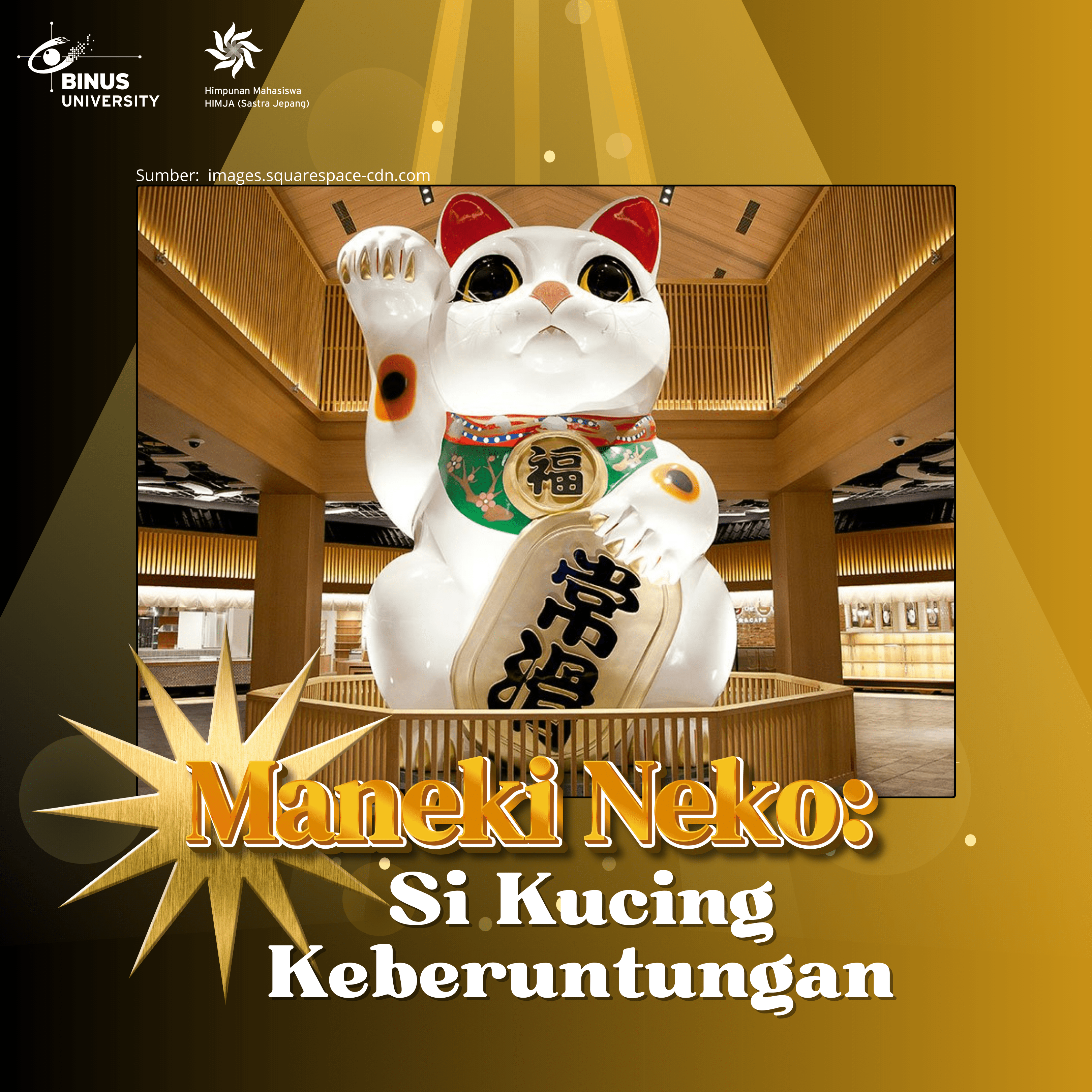 Maneki Neko: Si Kucing Keberuntungan