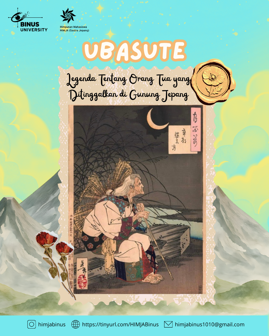 Ubasute: Legenda Tentang Orang Tua yang Ditinggalkan di Gunung Jepang
