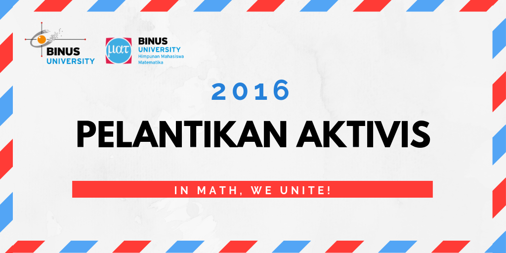 Pelantikan Aktivis 2016
