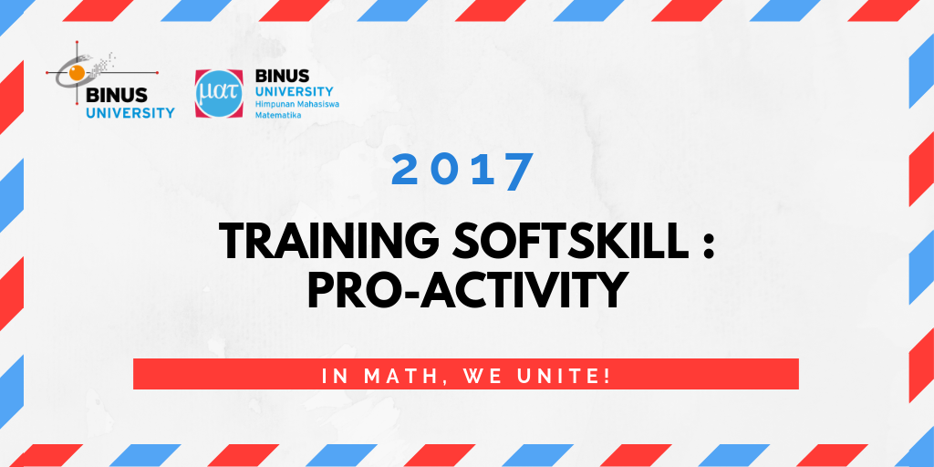 Training Softskill “Pro-Activity” 2017