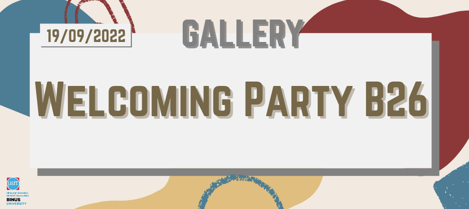 Welcoming Party B26
