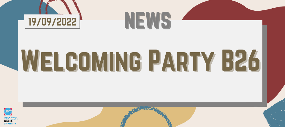 Welcoming Party B26