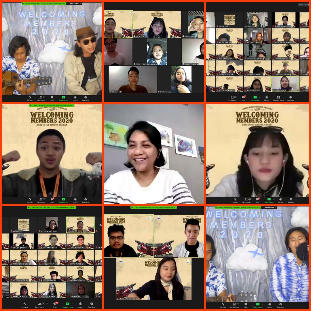 Welcoming Members 2020: “Dare To Fly, Aim For The Sky”