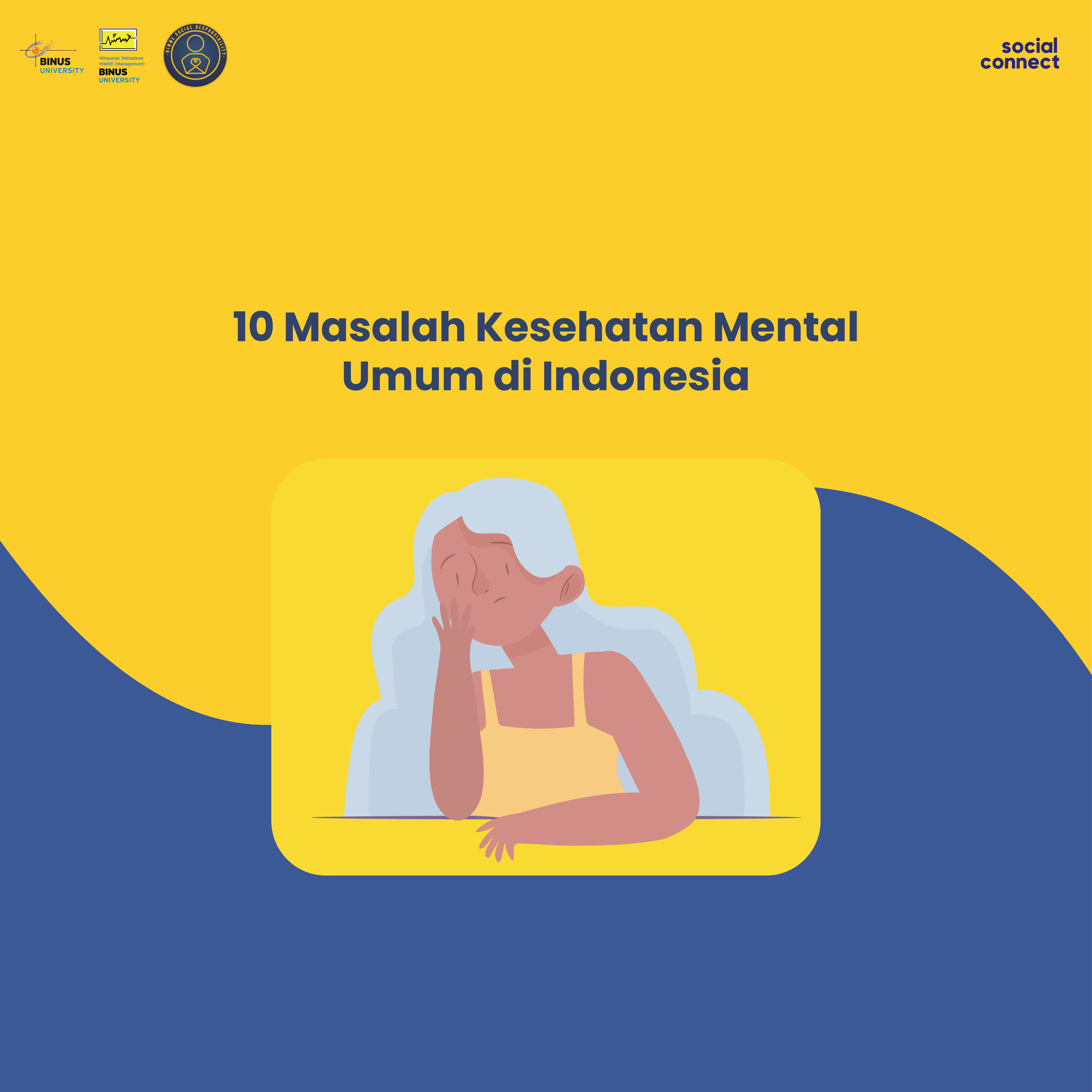 [SOCIAL CONNECT] 10 Masalah Kesehatan Mental Umum Di Indonesia ...