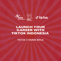 HIMME BINUS x TikTok: Launch Your Career with TikTok Indonesia