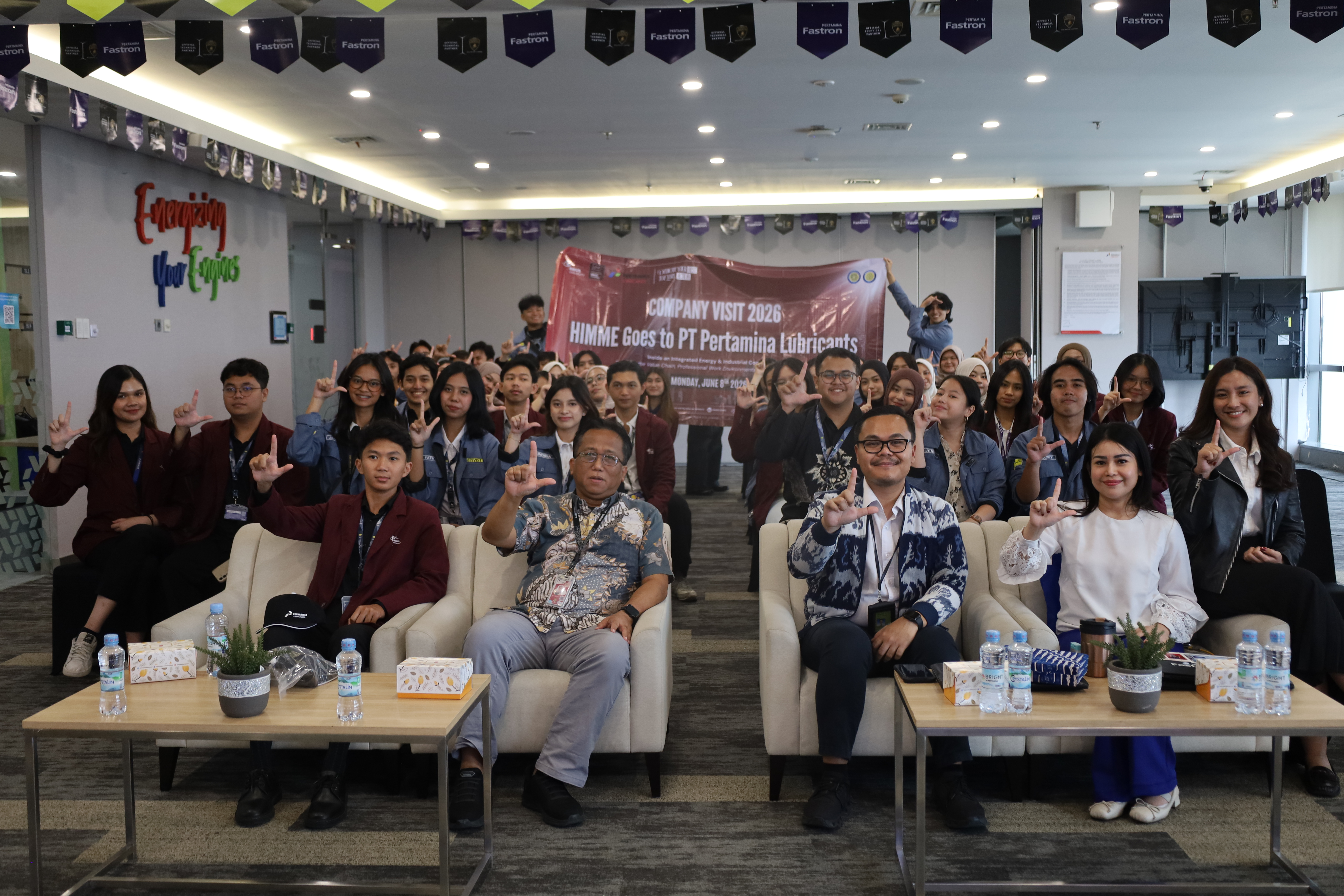 Company Visit HIMME BINUS X PT PERTAMINA LUBRICANTS
