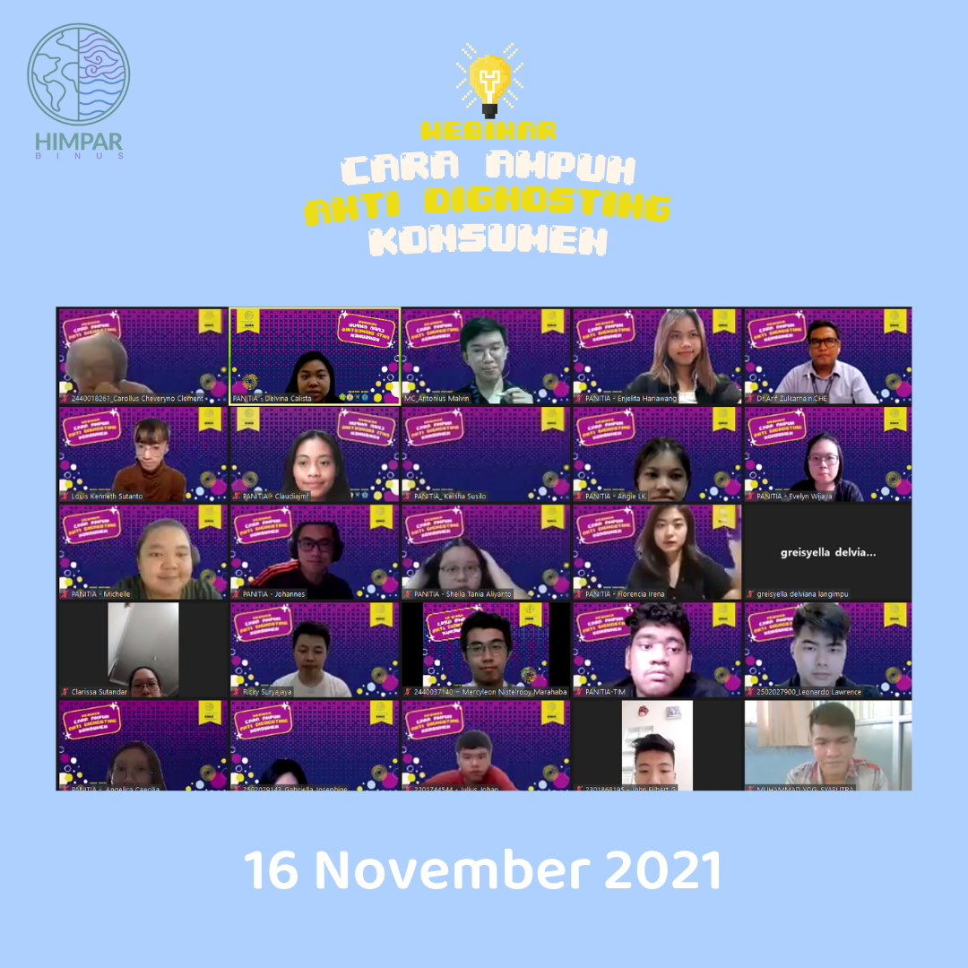 Webinar “Cara Ampuh Anti di Ghosting Konsumen”