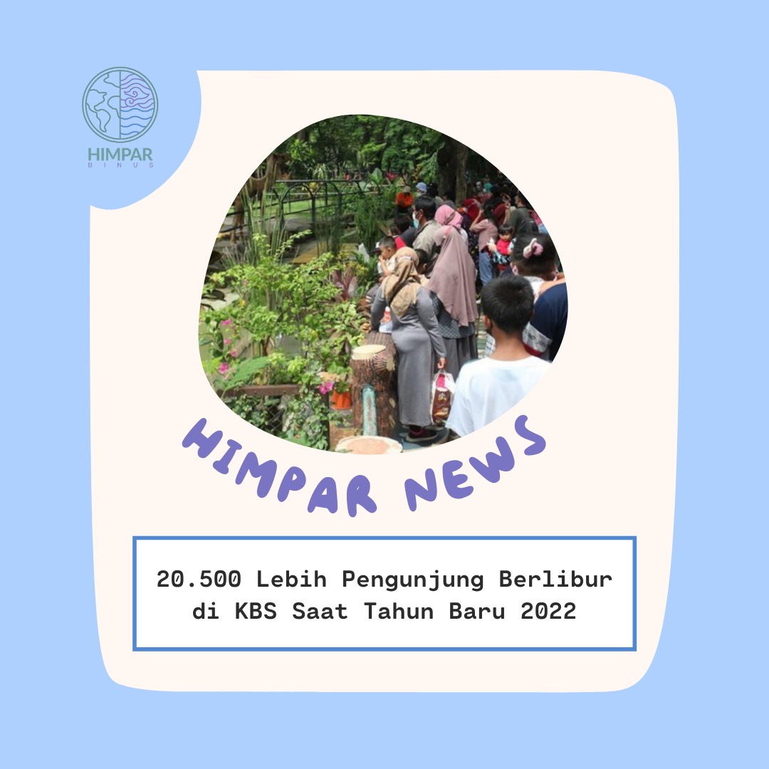 Lebih Dari 20.500 Pengunjung Berlibur di KBS Saat Tahun Baru 2022