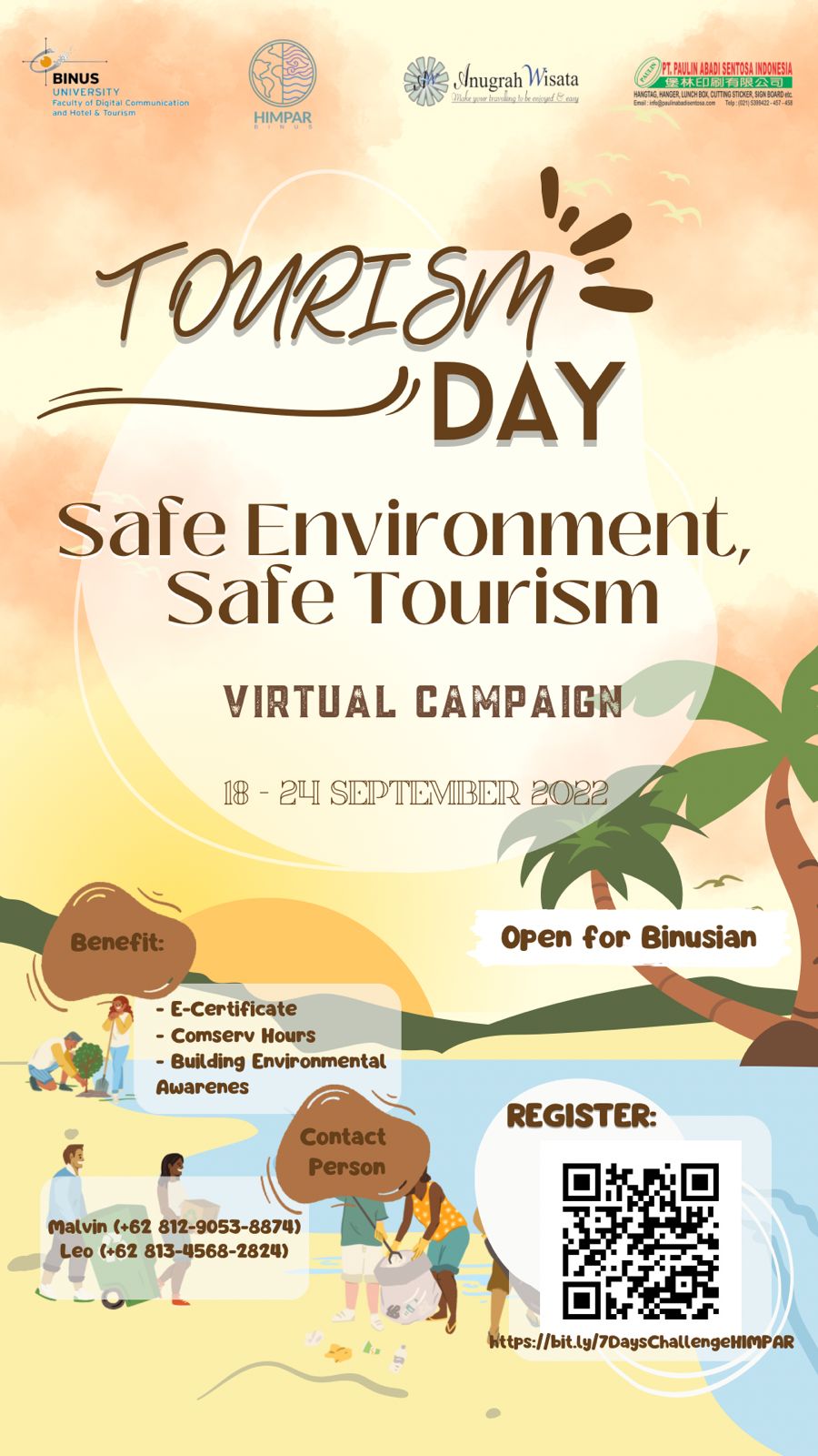 Tourism Day:Virtual Campaign 7-Days Challenge