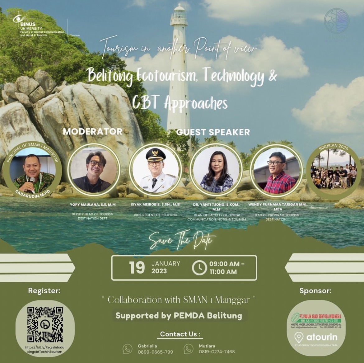 WEBINAR TOURISM IN ANOTHER POB: INTRODUCING CBT TECHNOLOGY IN TOURISM