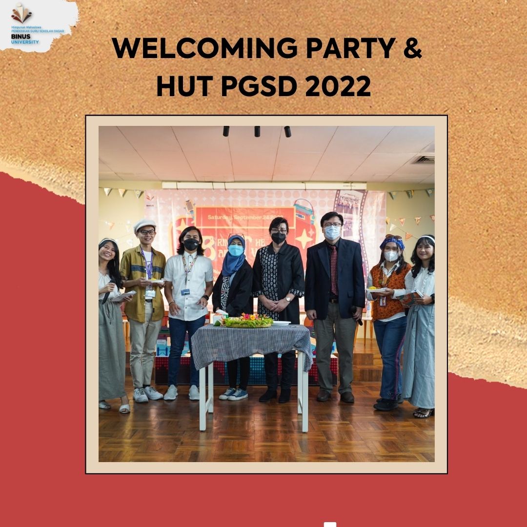 Welcoming Party & HUT PGSD 2022