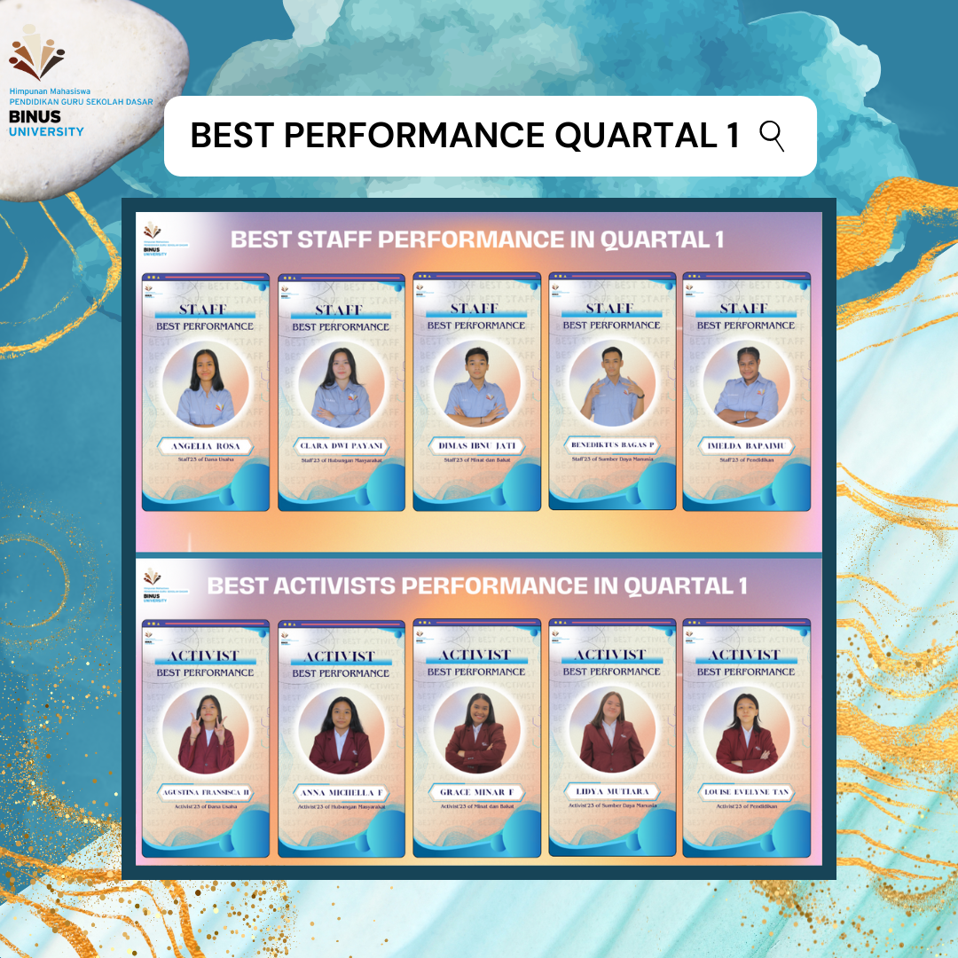 Best Performance in HIMPGSD Quartal 1