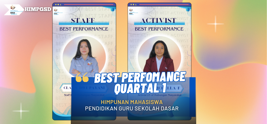 Best Performance in HIMPGSD Quartal 1