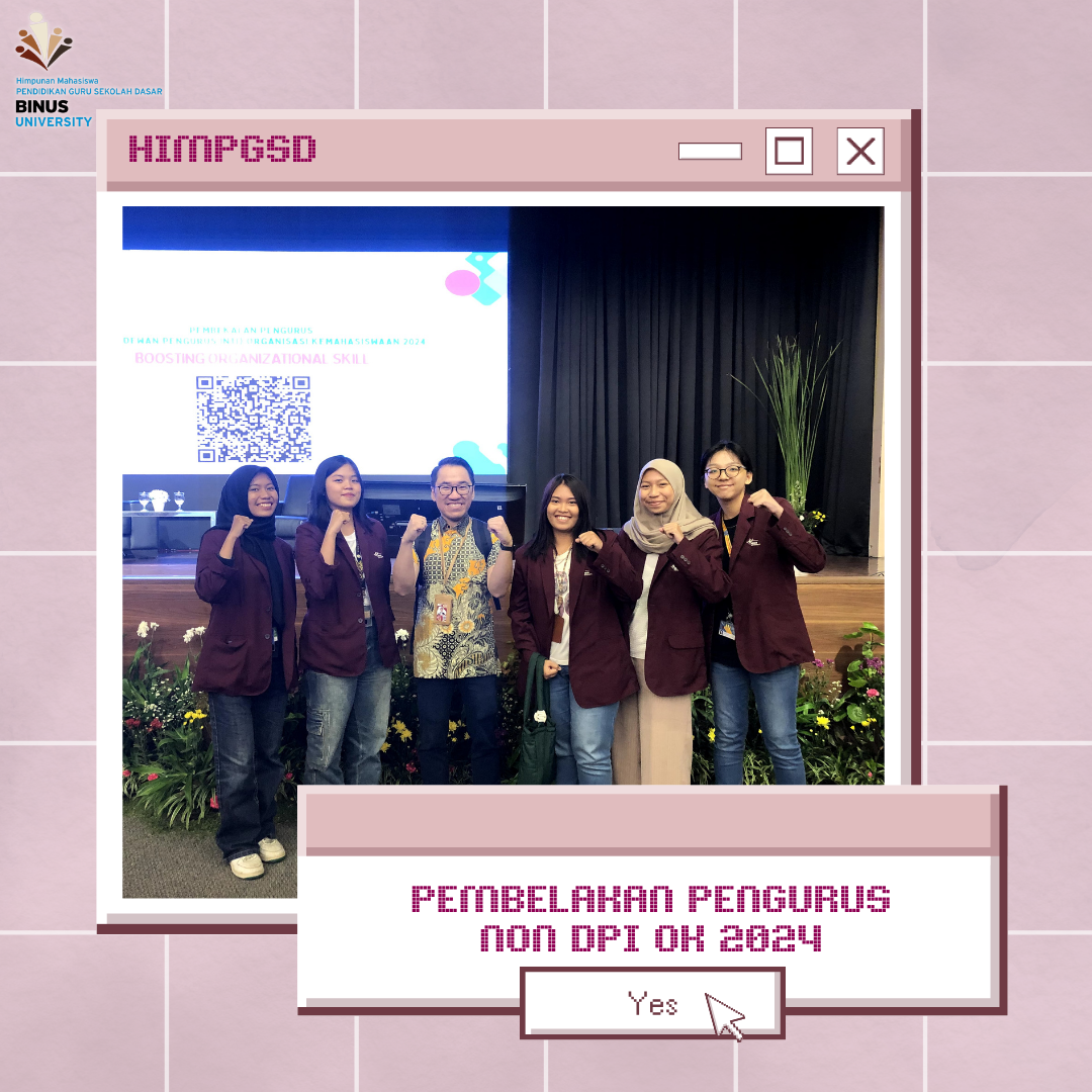 Pembekalan Pengurus Non DPI OK 2024 “Boosting Organizational Skill”