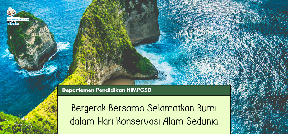 Bergerak Bersama Selamatkan Bumi dalam Hari Konservasi Alam Sedunia